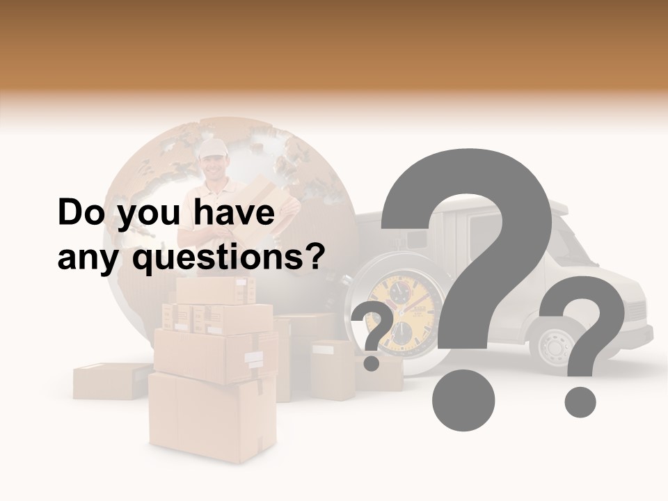 Friendly Pile Beige PowerPoint Template