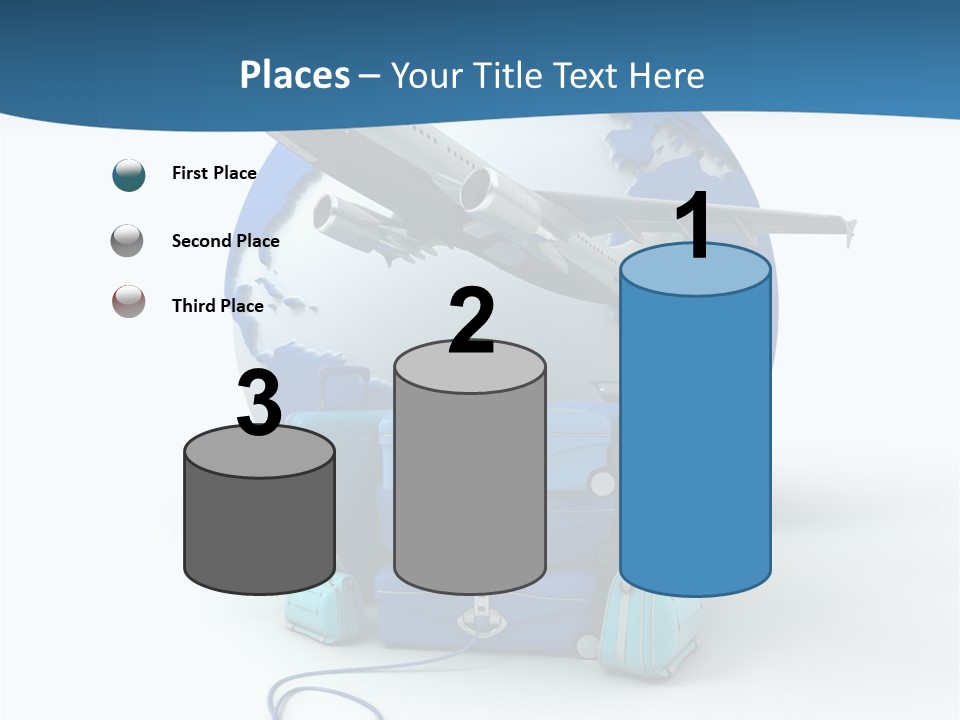 Attachue Golf Bag Case PowerPoint Template
