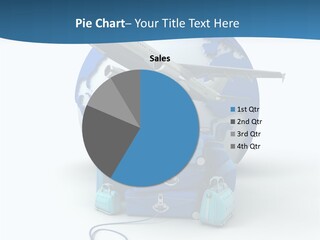 Attachue Golf Bag Case PowerPoint Template