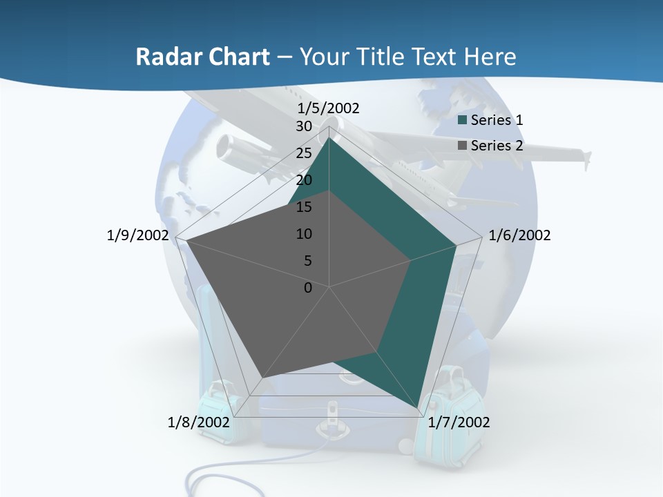 Attachue Golf Bag Case PowerPoint Template