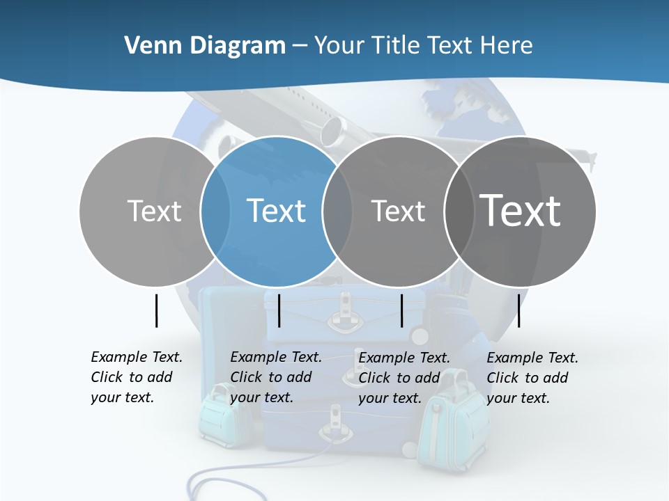 Attachue Golf Bag Case PowerPoint Template