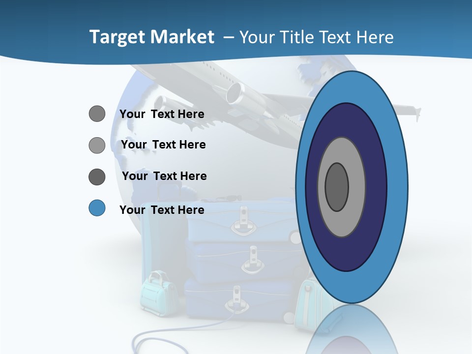 Attachue Golf Bag Case PowerPoint Template