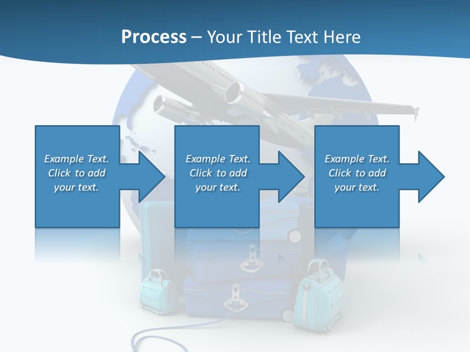 Attachue Golf Bag Case PowerPoint Template