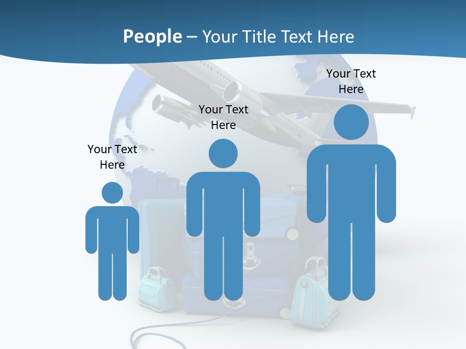 Attachue Golf Bag Case PowerPoint Template