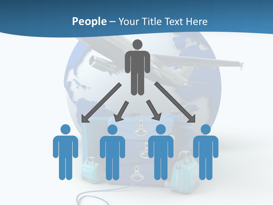 Attachue Golf Bag Case PowerPoint Template