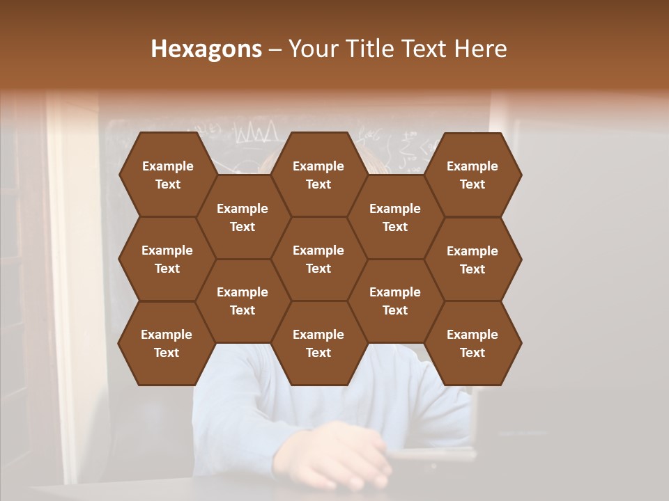 Blackboard Room Teen PowerPoint Template