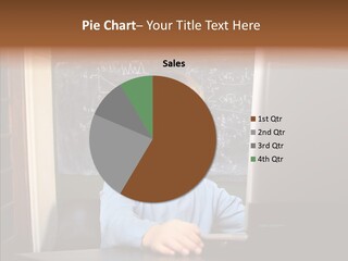 Blackboard Room Teen PowerPoint Template