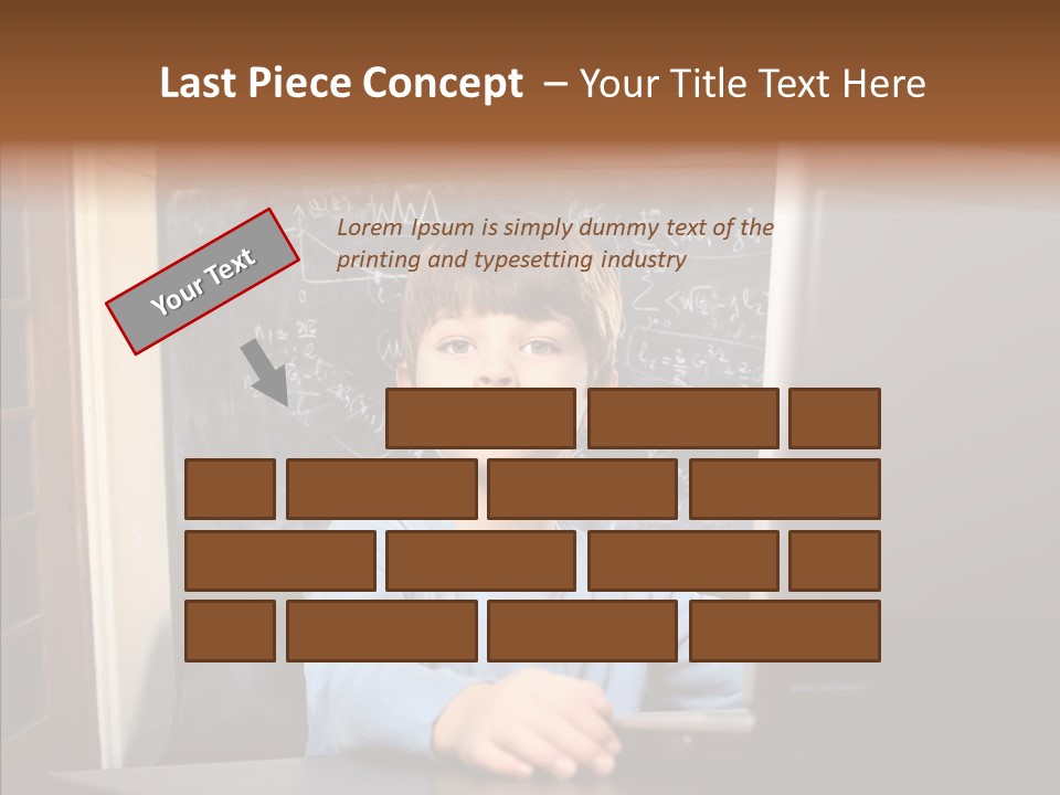 Blackboard Room Teen PowerPoint Template
