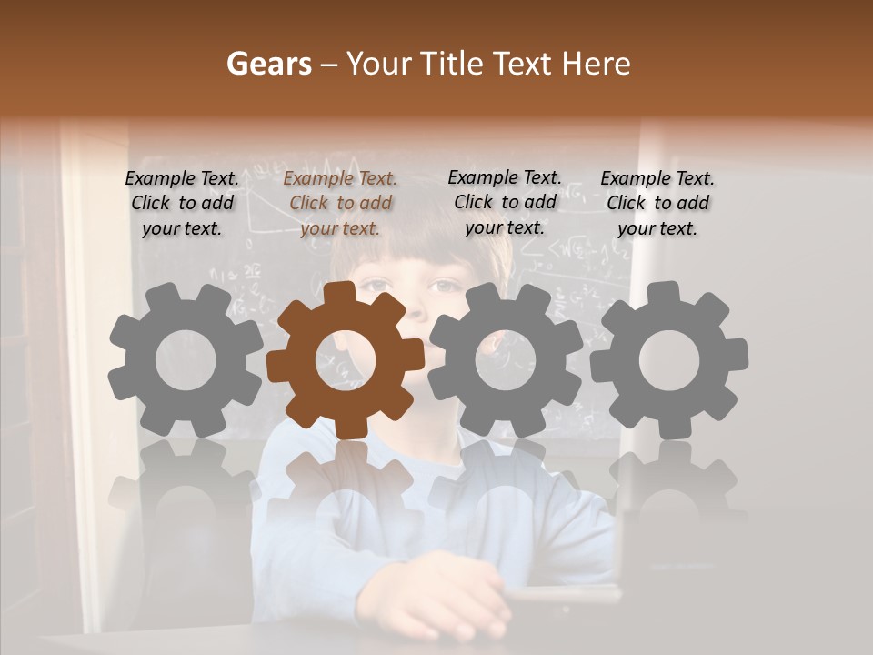 Blackboard Room Teen PowerPoint Template