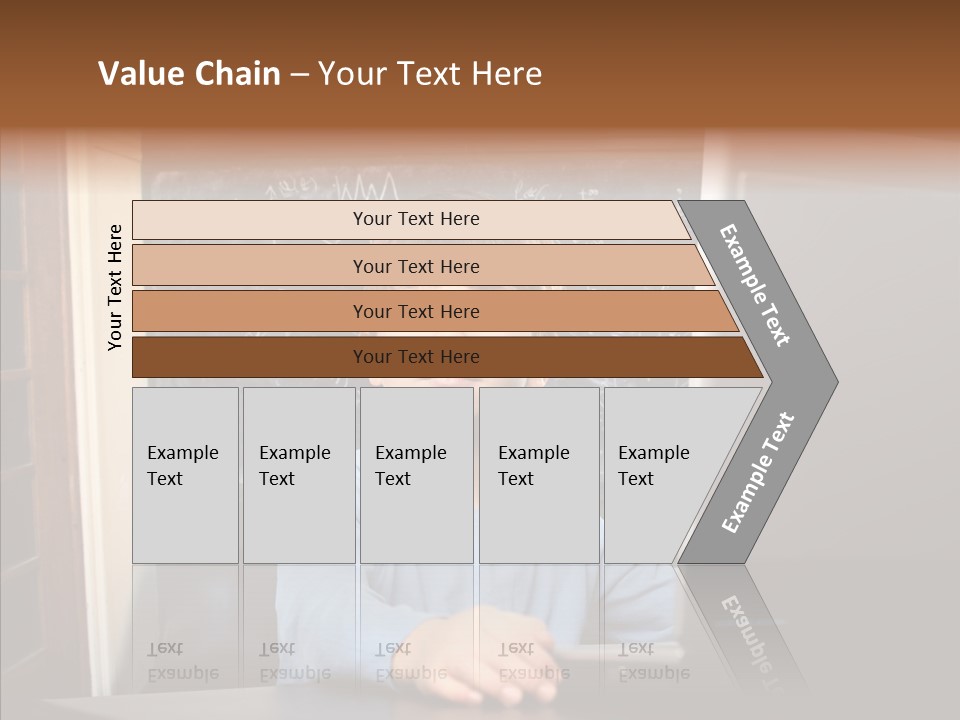 Blackboard Room Teen PowerPoint Template