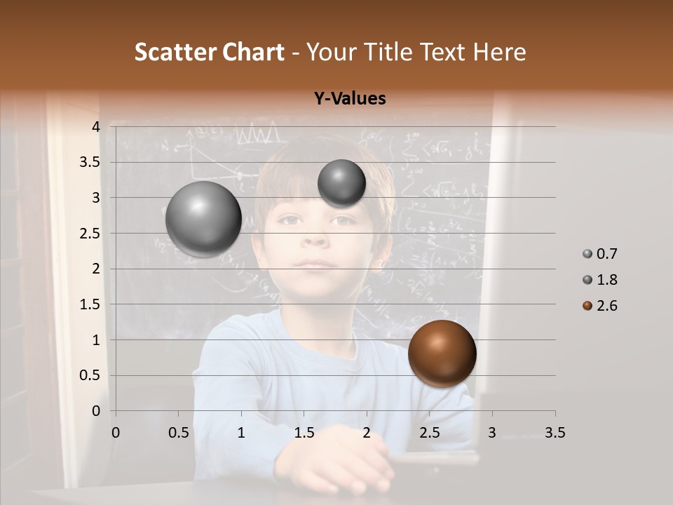 Blackboard Room Teen PowerPoint Template