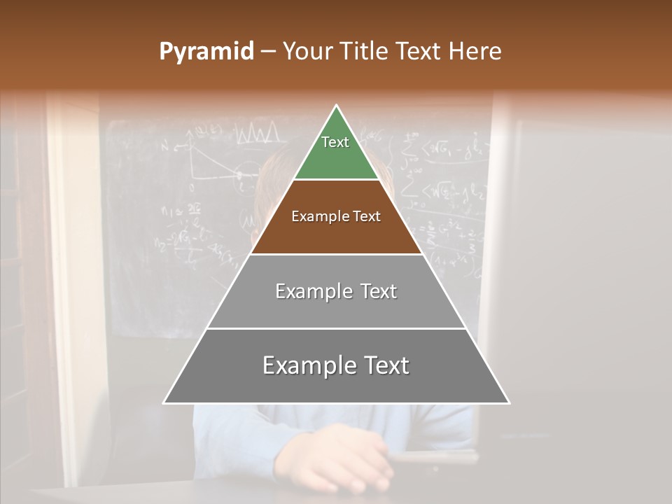 Blackboard Room Teen PowerPoint Template