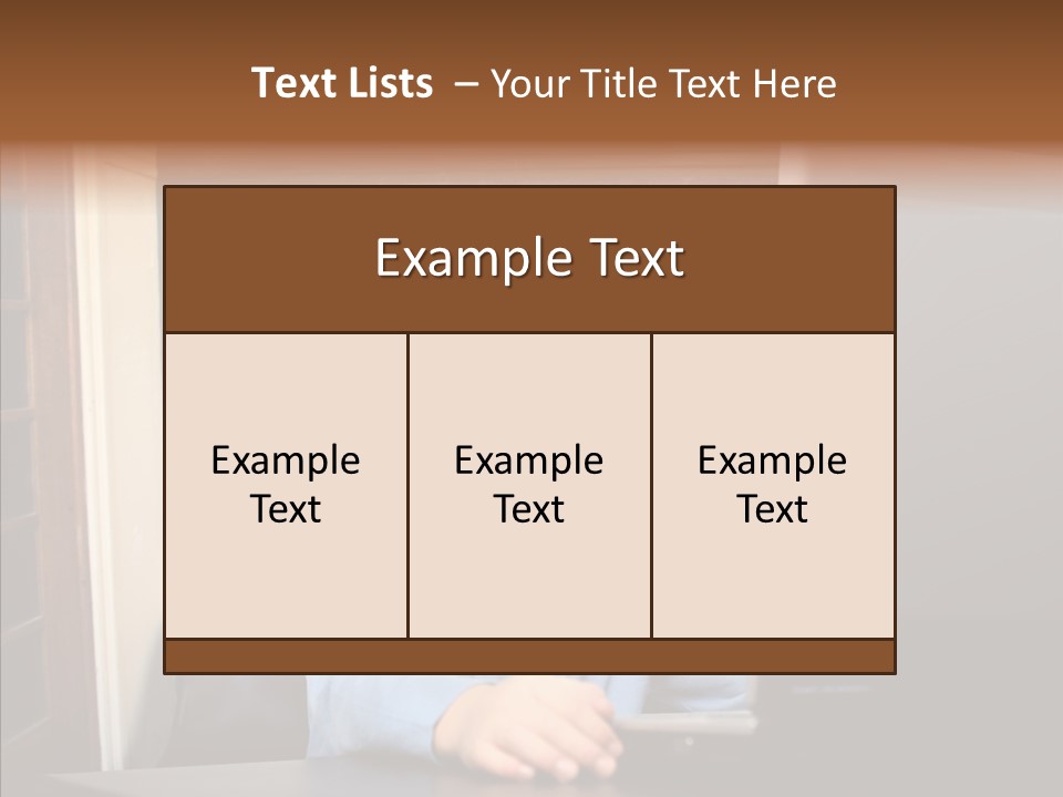 Blackboard Room Teen PowerPoint Template