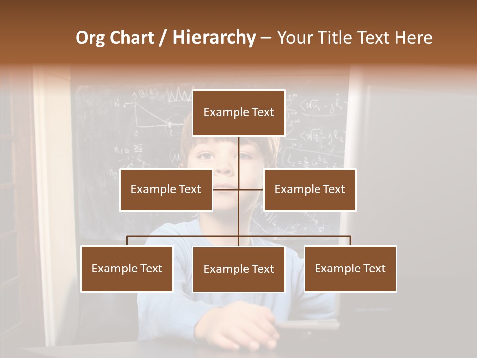 Blackboard Room Teen PowerPoint Template
