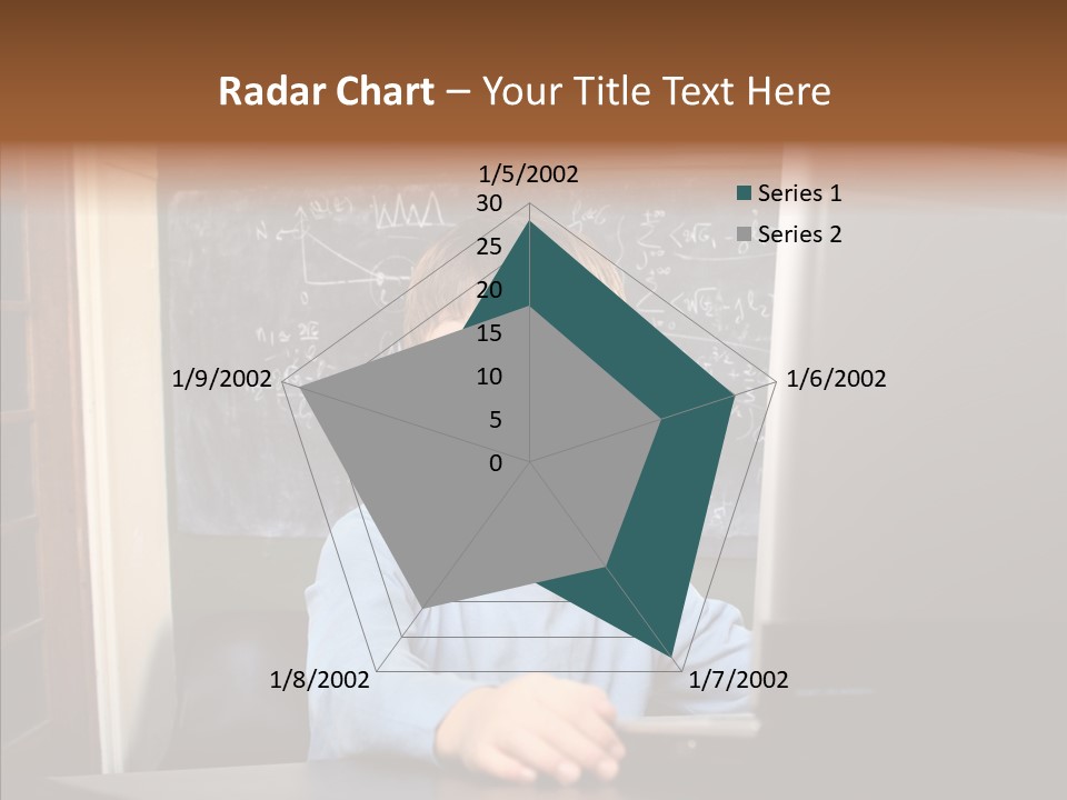 Blackboard Room Teen PowerPoint Template