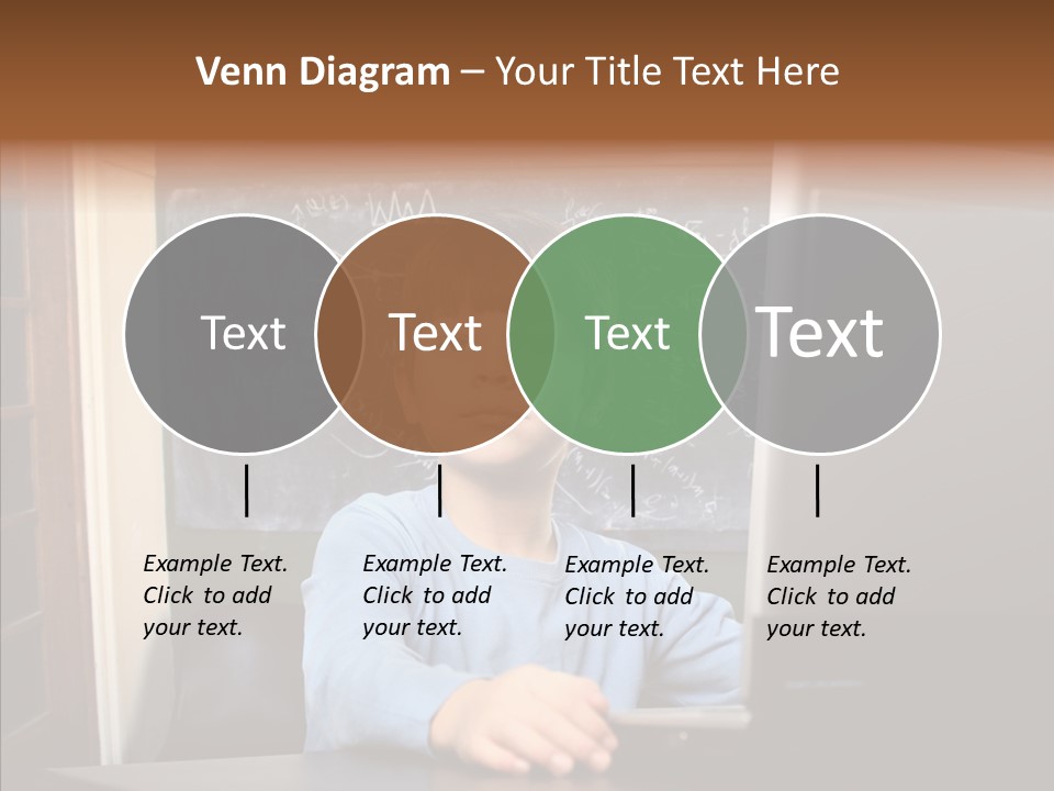 Blackboard Room Teen PowerPoint Template