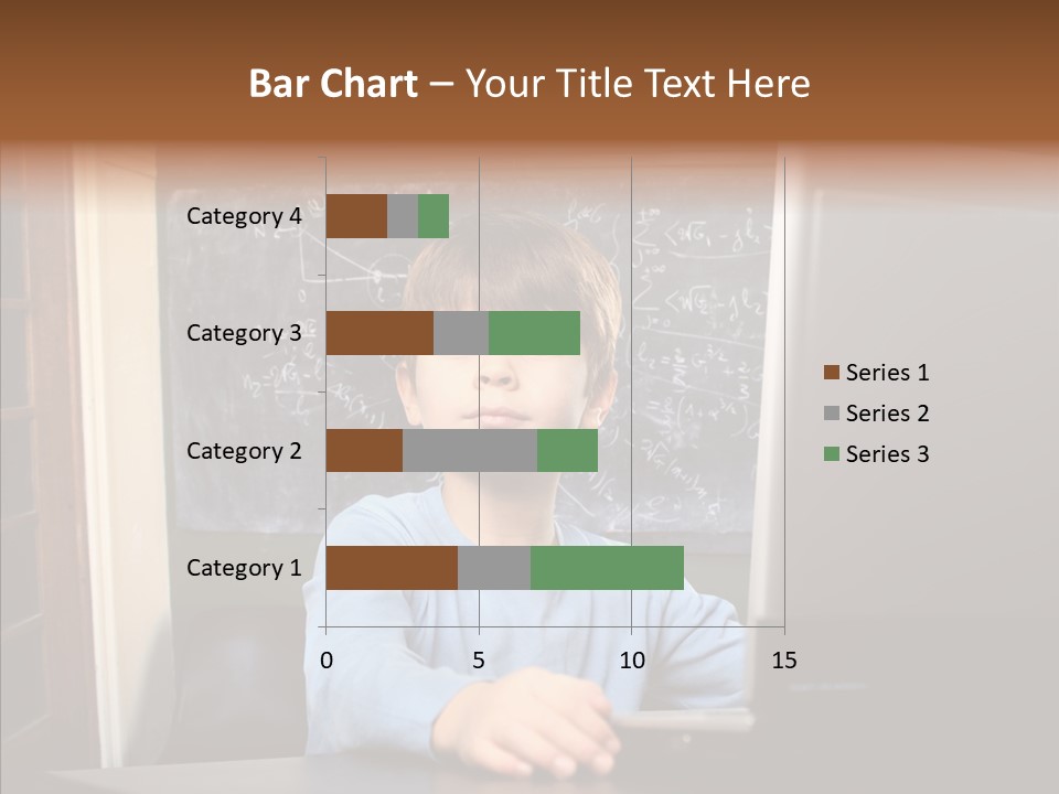 Blackboard Room Teen PowerPoint Template