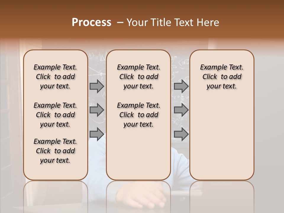 Blackboard Room Teen PowerPoint Template