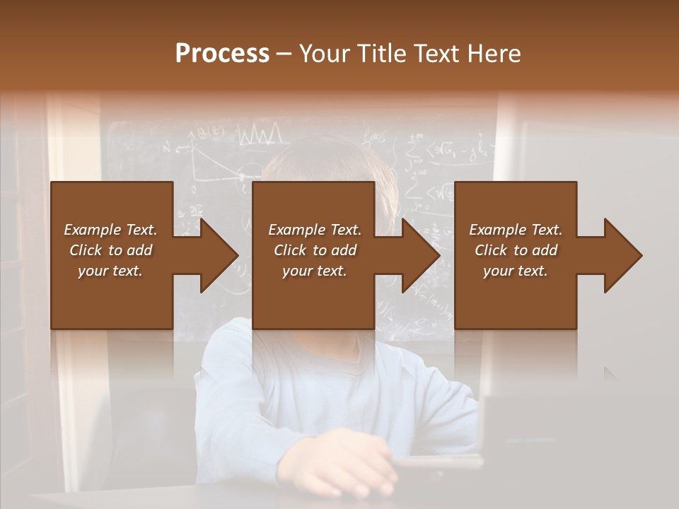 Blackboard Room Teen PowerPoint Template