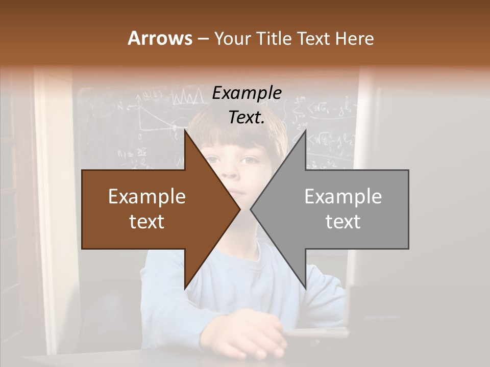 Blackboard Room Teen PowerPoint Template