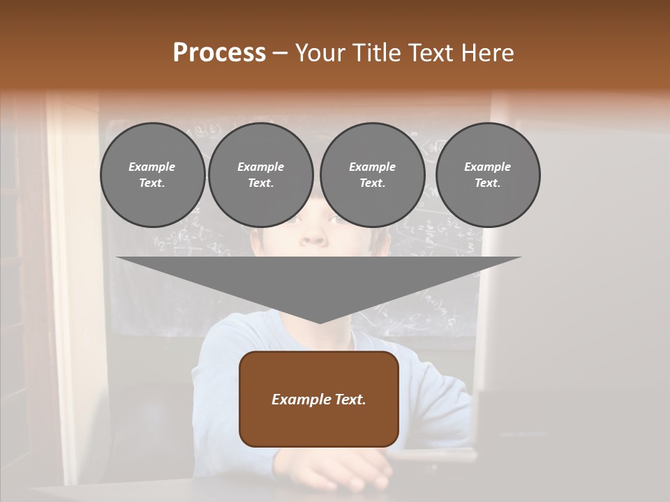 Blackboard Room Teen PowerPoint Template