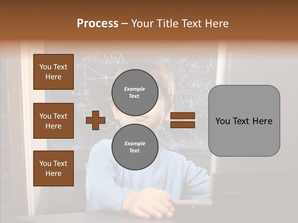 Blackboard Room Teen PowerPoint Template