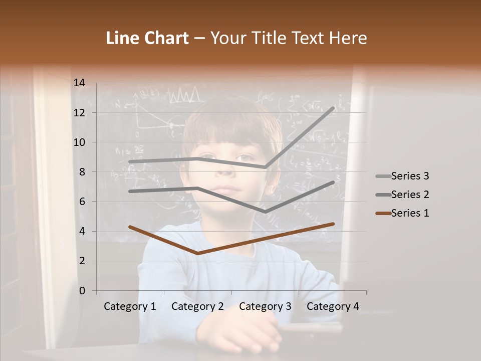 Blackboard Room Teen PowerPoint Template