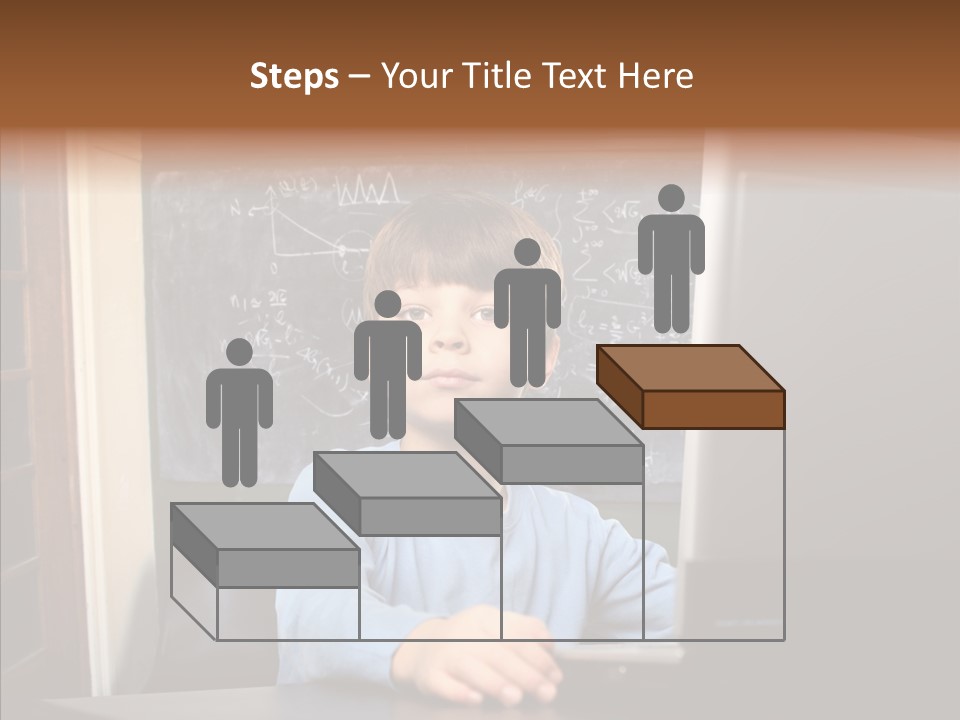 Blackboard Room Teen PowerPoint Template