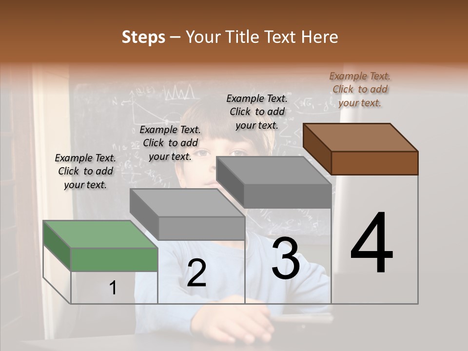 Blackboard Room Teen PowerPoint Template