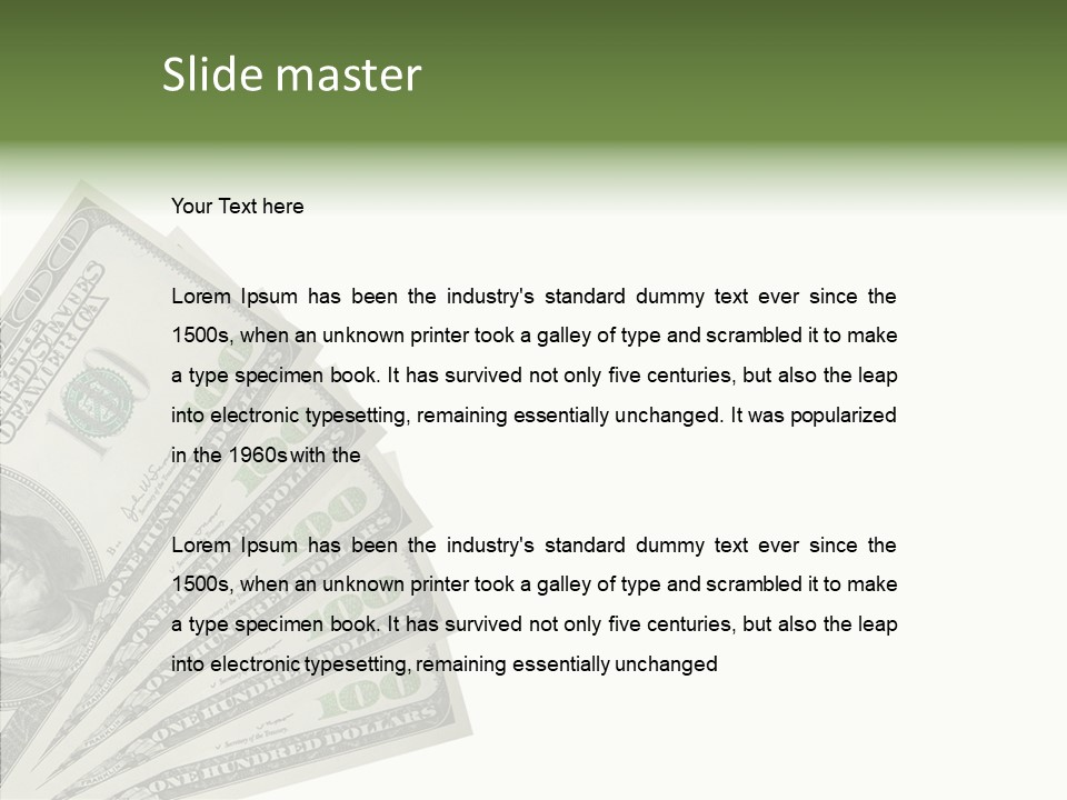 Many Close Up Symbol PowerPoint Template