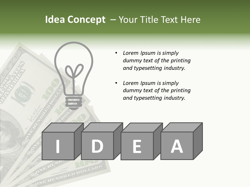 Many Close Up Symbol PowerPoint Template