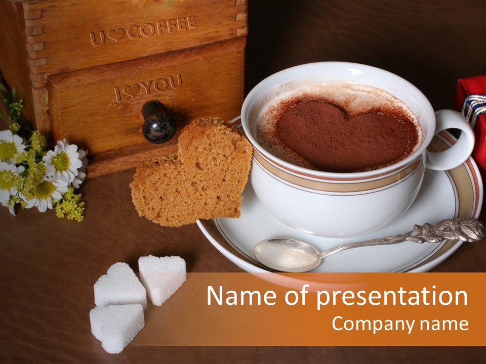 Present Morning Espresso PowerPoint Template