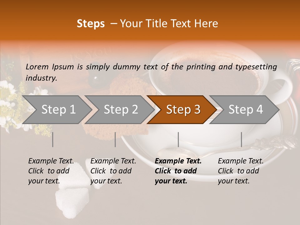 Present Morning Espresso PowerPoint Template