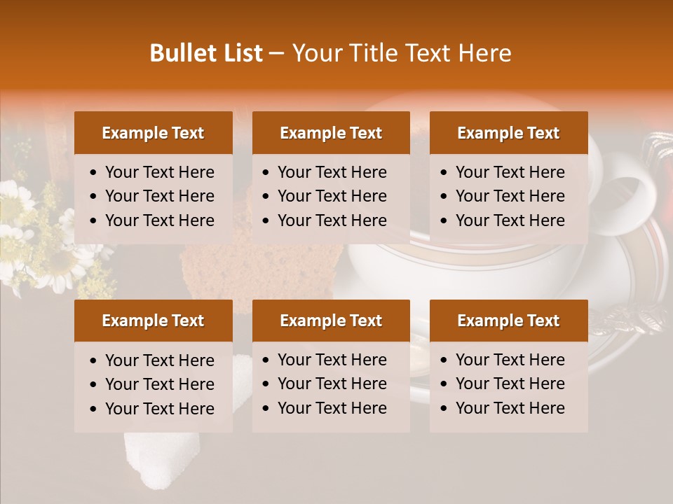 Present Morning Espresso PowerPoint Template