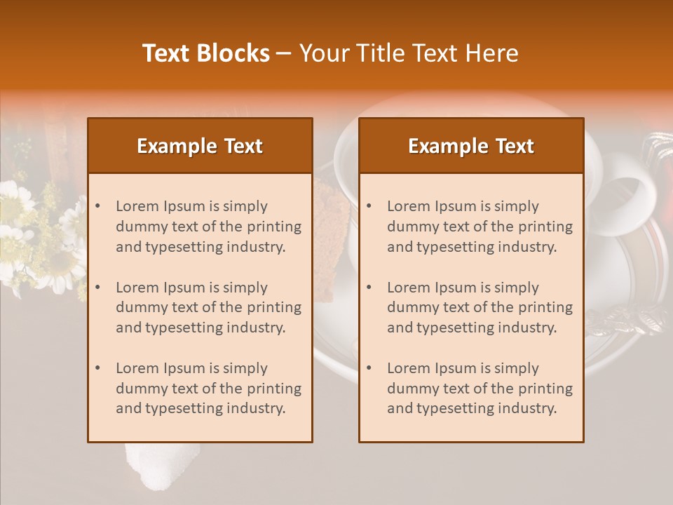 Present Morning Espresso PowerPoint Template