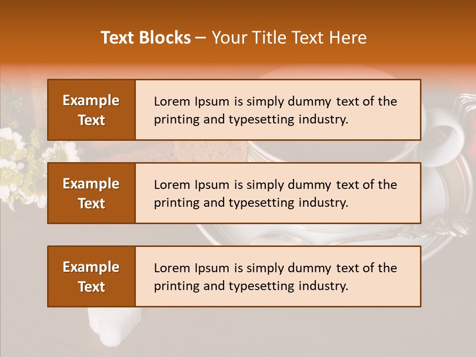 Present Morning Espresso PowerPoint Template