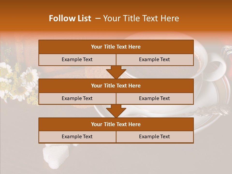 Present Morning Espresso PowerPoint Template