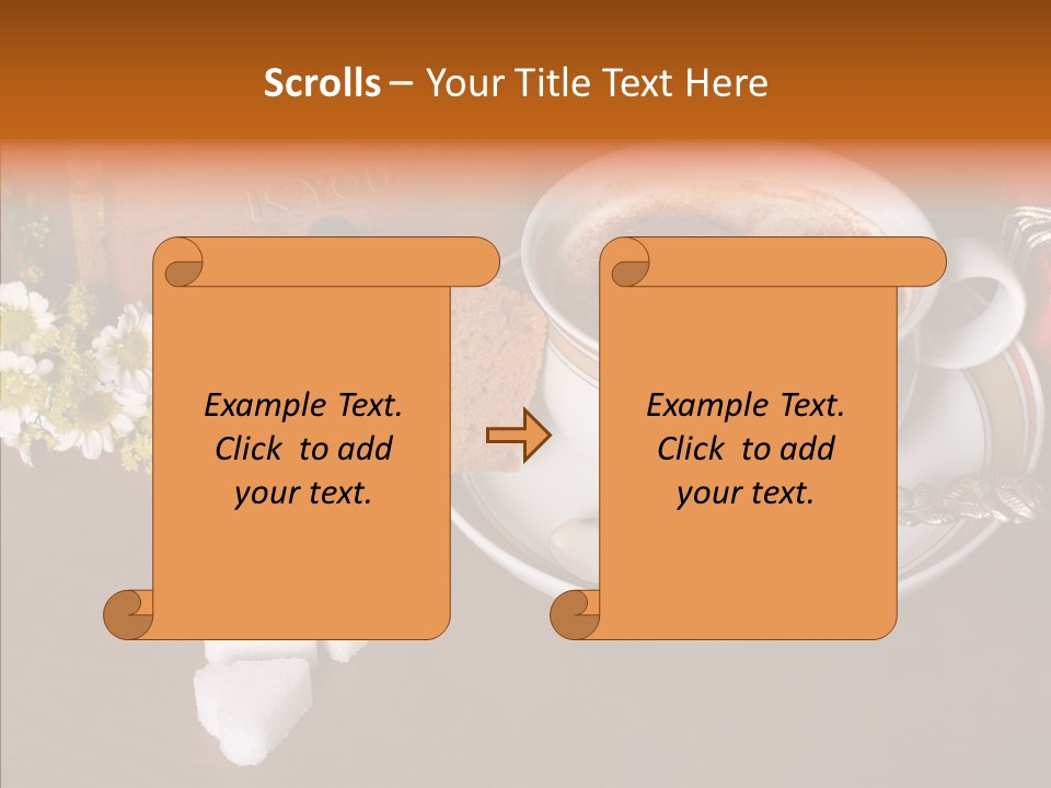 Present Morning Espresso PowerPoint Template