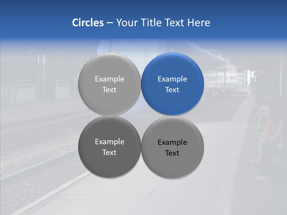 Station Traveler Quay PowerPoint Template