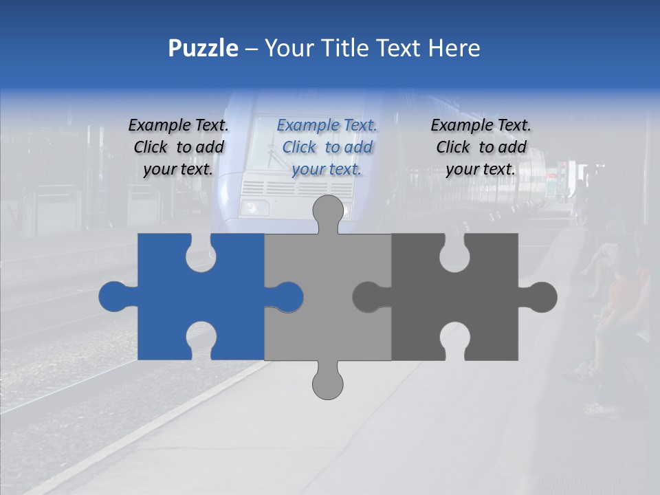 Station Traveler Quay PowerPoint Template