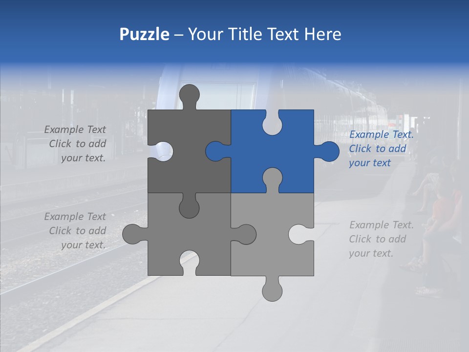 Station Traveler Quay PowerPoint Template