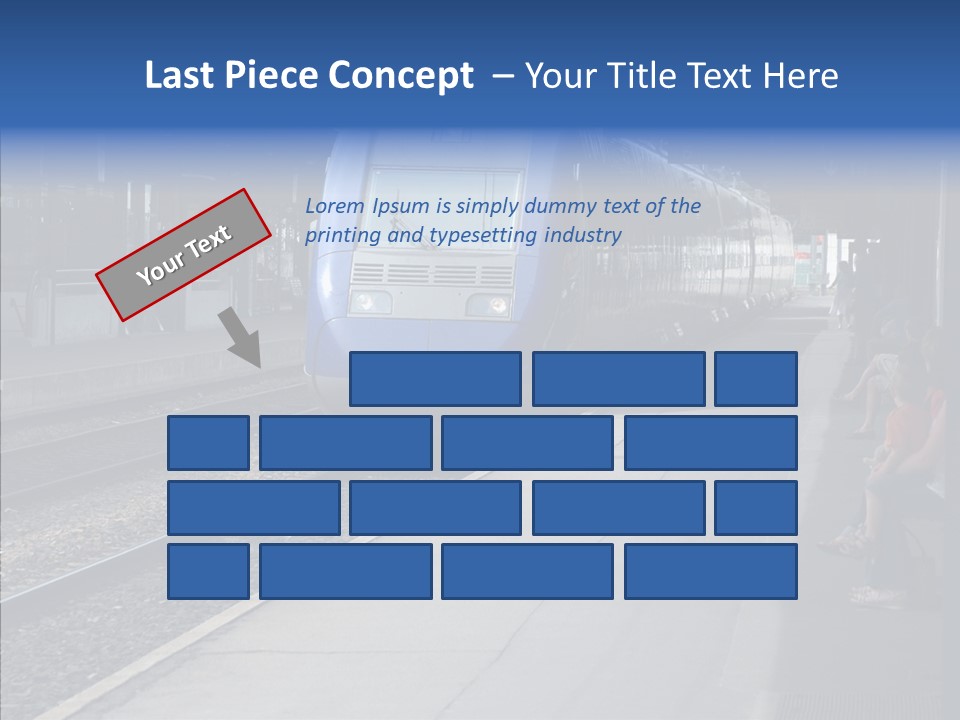 Station Traveler Quay PowerPoint Template