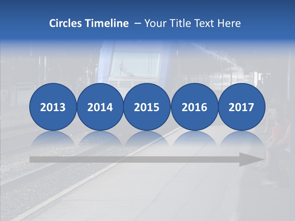 Station Traveler Quay PowerPoint Template