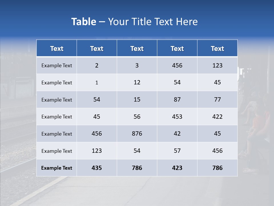 Station Traveler Quay PowerPoint Template