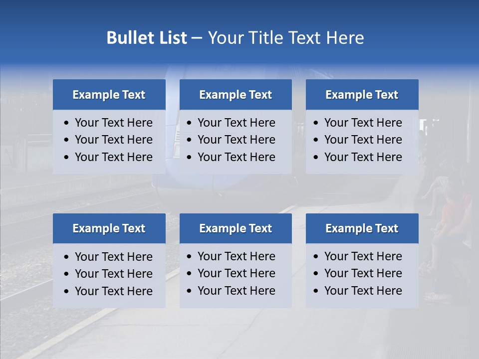 Station Traveler Quay PowerPoint Template