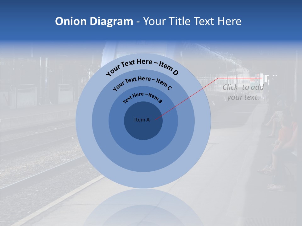 Station Traveler Quay PowerPoint Template