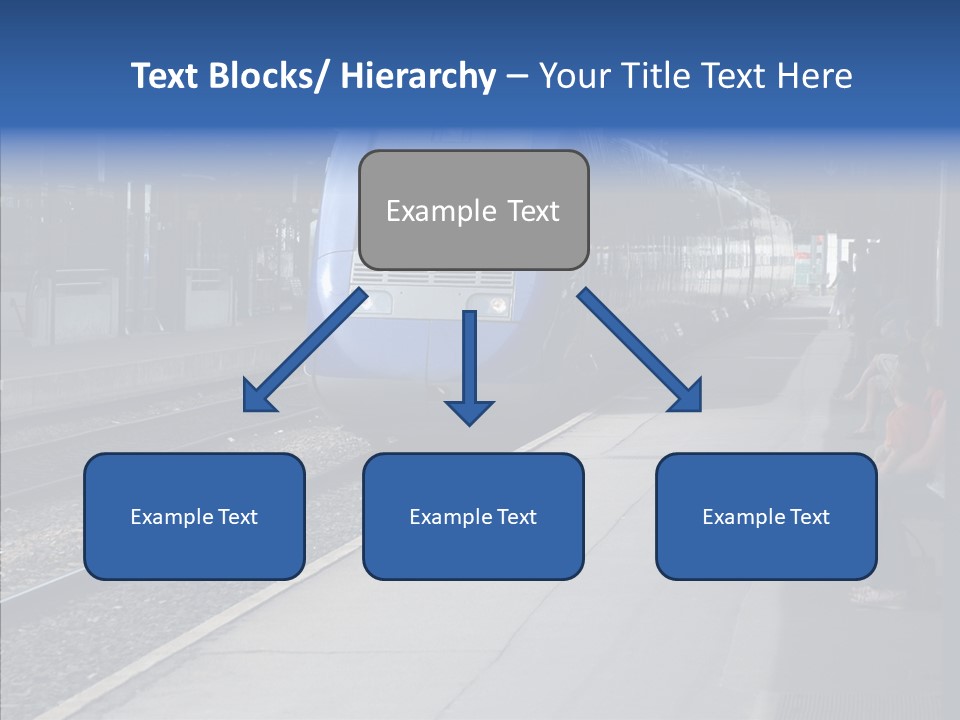 Station Traveler Quay PowerPoint Template
