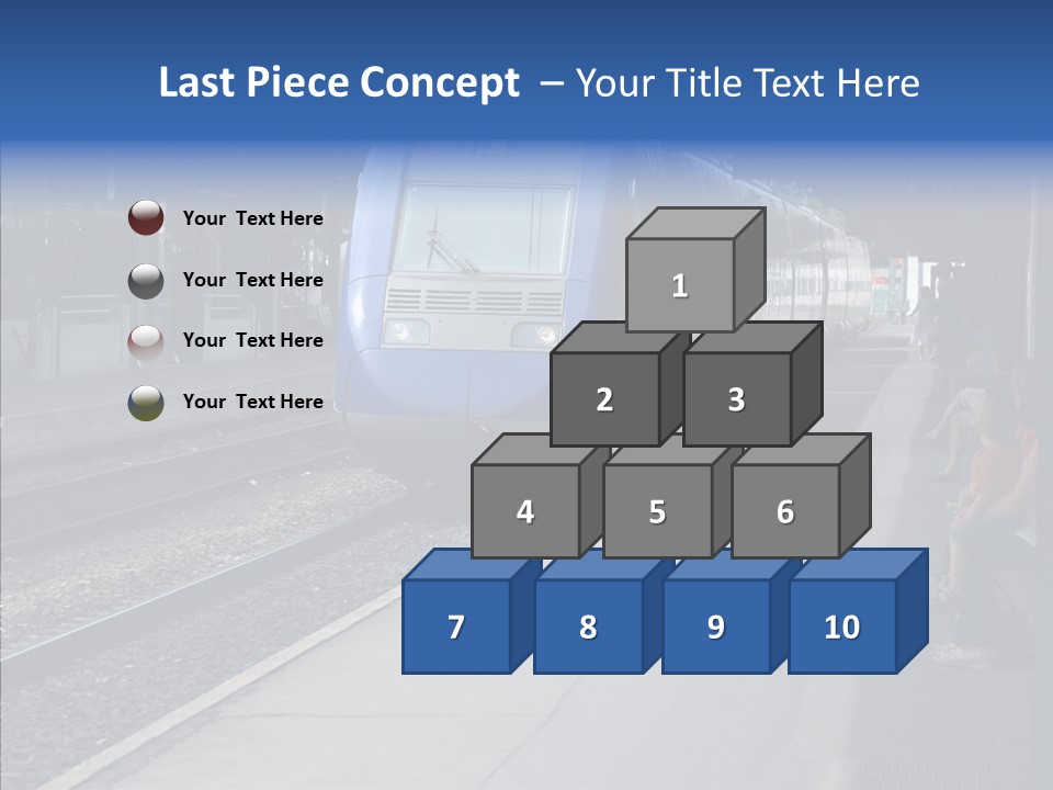 Station Traveler Quay PowerPoint Template