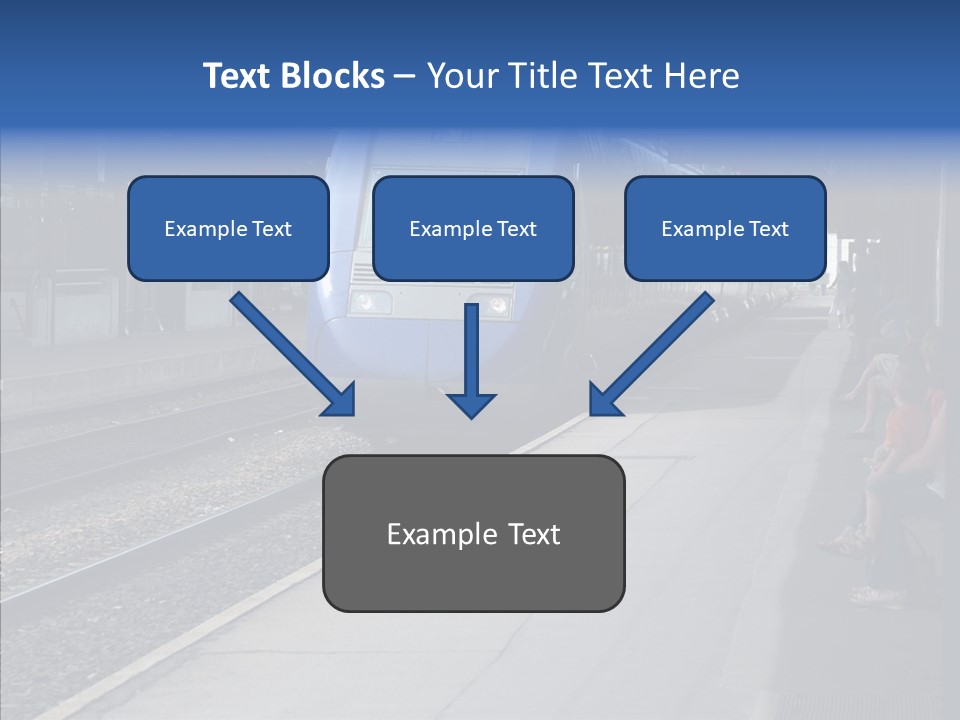 Station Traveler Quay PowerPoint Template