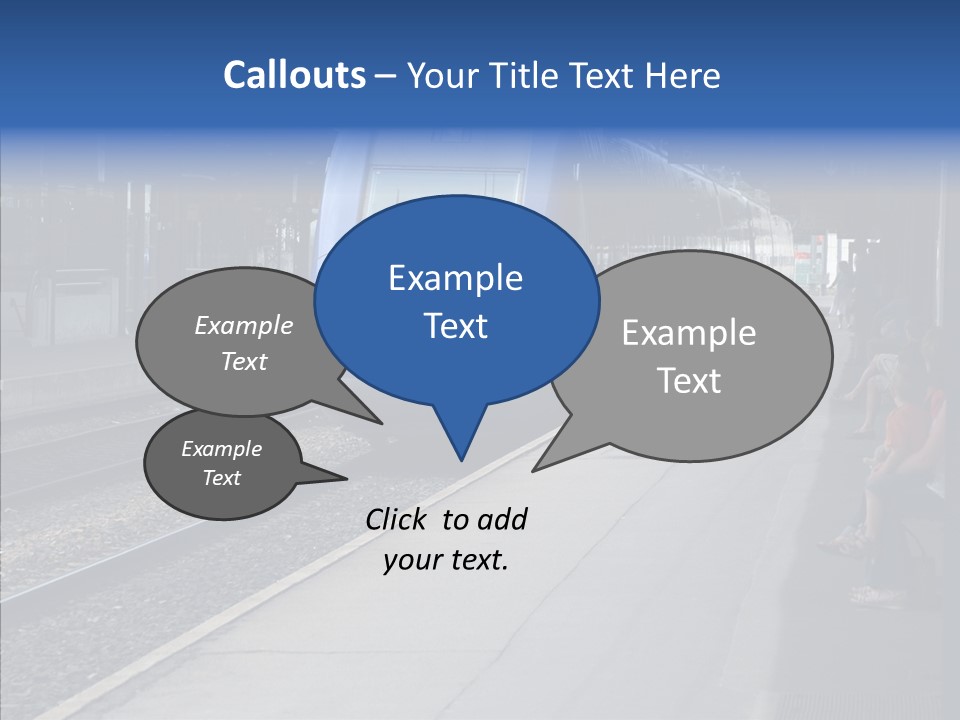 Station Traveler Quay PowerPoint Template